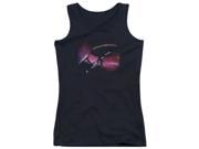 Trevco Star Trek Prime Directive Juniors Tank Top Black Large