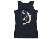 Trevco Bruce Lee Dragon Stance Juniors Tank Top Black Extra Large