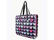 French West Indies 2569992317 Polyester Garment Tote Bag Papillon 22 in.