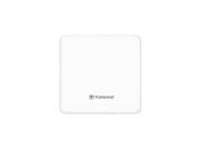 Transcend Extra Slim Portable DVD Writer 8XDVDS White