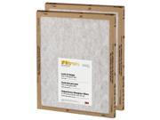 3M FPA04 2PK 24 White Flat Panel Filtrate Filter 14 x 25 x 1 in. Pack of 24
