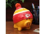 Kansas City Chiefs Piggy Bank Large With Hat