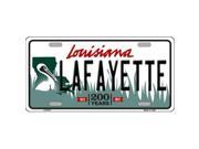 Smart Blonde LP 6181 Lafayette Louisiana Novelty Metal License Plate