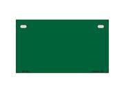 Smart Blonde MP 004 Solid Green Metal Novelty Motorcycle License Plate