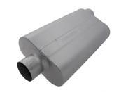 FLOWMASTER 943052 Exhaust Muffler 50 Series 3 In. Center Inlet FLOWMASTER 943052 Exhaust Muffler 50 Series 3 In. Center Inlet