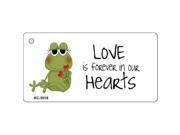 Smart Blonde KC 5018 Love Is Forever Frog Novelty Key Chain