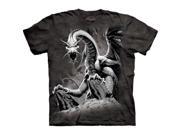 The Mountain 1512521 Black Dragon Kids T Shirt Medium