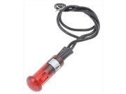 Dorman 84910 Red Round Mini Bezel Free Light Indicator