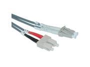 CableWholesale LCSC 11003 Fiber Optic Cable LC SC Multimode Duplex 50 125 3 meter 10 foot