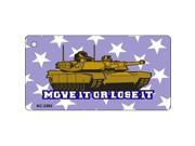 Smart Blonde KC 2393 Move It Or Lose It Novelty Key Chain