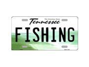 Smart Blonde LP 6447 Fishing Tennessee Novelty Metal License Plate