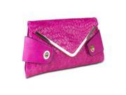Mad Style 317843 Mad Style Owl Envelope Clutch Pink