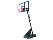 50 Acrylic Portable Angled Pole Hercules® base Basketball System