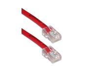 QVS CC712EX 10RD 10 ft. 350MHz CAT5e Crossover Red Patch Cord