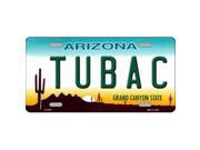 Smart Blonde LP 5415 Tubac Arizona Novelty Metal License Plate