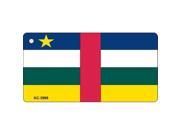 Smart Blonde KC 3989 Central African Rep Flag Novelty Key Chain