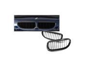 Bimmian CFG30MBYY AutoCarbon Carbon Fiber Grills Front Grille Pair For F30 F80 M3 Only 2014 and up Black Carbon Fiber with dual slats