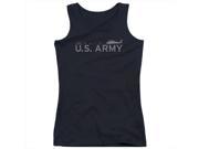 Army Helicopter Juniors Tank Top Black Extra Large