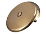 Plumb Pak PP820 10DSPB Face Plate Bath Drain Polished Brass