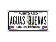 Smart Blonde LP 2813 Aguas Buenas Puerto Rico Metal Novelty License Plate