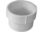 Genova Products 40340 Fip Pvc S Drain Adapter 4 In.