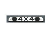 All Sales 4 x 4 3rd Brake Light Cover Brushed