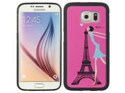 DreamWireless FTCSAMS6 LADY Samsung Galaxy S6 Fusion Candy Case Lady In Paris
