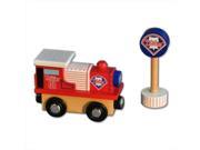 PPW Toys All Star Express MLB Wood Train Engine Philadelphia Phillies