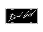 Smart Blonde LP 1886 Bad Girl Metal Novelty License Plate