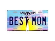 Smart Blonde LP 6657 Best Mom Mississippi Novelty Metal License Plate