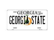 Smart Blonde LP 6137 Georgia State Novelty Metal License Plate