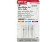 Singer 4803 Universal Regular Point Overlock Needles 5 Pkg