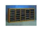 Wood Shed 509 1 Solid Oak desktop or shelf CD Cabinet