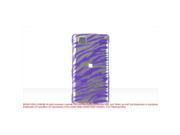 DreamWireless CALGCT810PPZ LG Incite Ct810 Crystal Case Purple Zebra