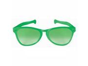 Amscan 259769.03 Jumbo Glasses Green Pack of 12