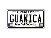 Smart Blonde LP 2838 Guanica Puerto Rico Metal Novelty License Plate