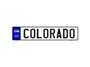 Smart Blonde EP 074 Colorado Novelty Metal European License Plate