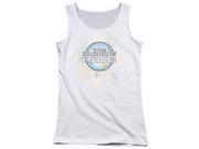 Trevco Amazing Race The Race Juniors Tank Top White Extra Large
