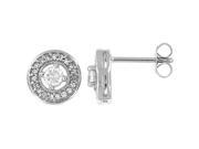 Doma Jewellery MAS09111 Sterling Silver Earrings with CZ