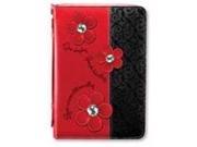 Divinity Boutique 102495 Bible Cover Black And Red Daisy Medium