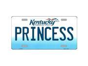 Smart Blonde LP 6784 Princess Kentucky Novelty Metal License Plate