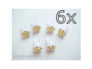 SmallAutoParts White T10 8 Smd Led Bulbs Set Of 6