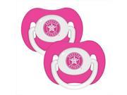 Baby Fanatic Pink Pacifiers Houston Astros 2 Pack