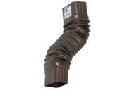 Amerimax Home Products 3708419 2 x 3 in. Brown Flex Elbow