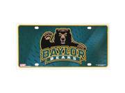 Rico LP 5544 Baylor Bears Deluxe Novelty Metal License Plate