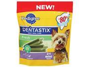 Pedigree 5.62 oz. Dentastix Fresh Mini Dog Treat 21 Count