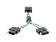 ANZO 851009 Dual 4 Wire Flat Adapter