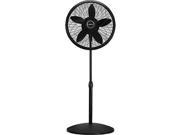 Lasko Products 1827 18 in. Black Adjustable Pedestal Fan