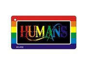 Smart Blonde KC 4722 Humans Rainbow Designs Novelty Key Chain