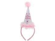 Amscan 251005 Birthday Princess Cone Hat Headband Pack of 6